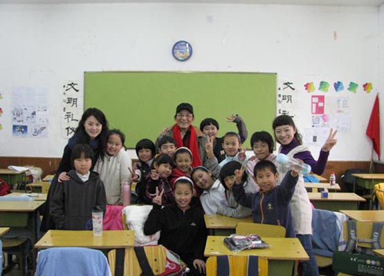 在游本昌爷爷的表演班中学习好开心